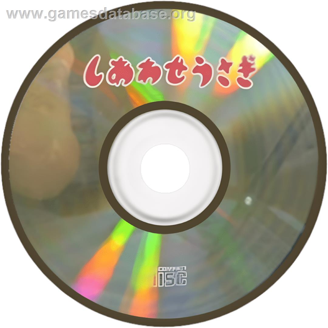 Shiawase Usagi - Nureta Bishoujo Ichi Hajimete Na No Ni - NEC TurboGrafx CD - Artwork - Cartridge
